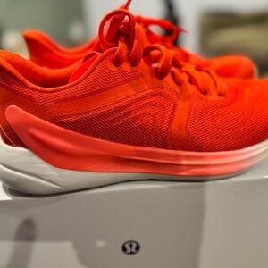 lululemon athletica Red/ Orange Athletic Shoes